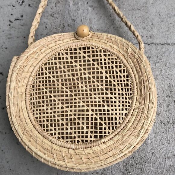 Straw woven bag   - Picture 2 of 5